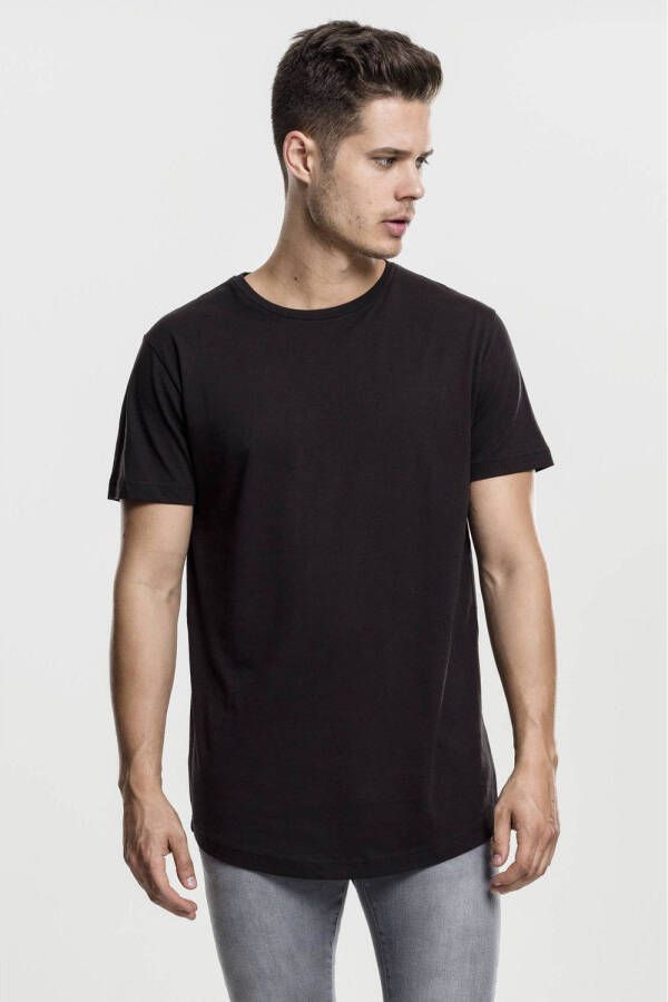 Urban Classics long-fit T-shirt zwart