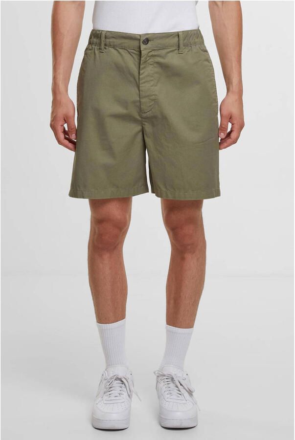 Urban Classics chino short groen