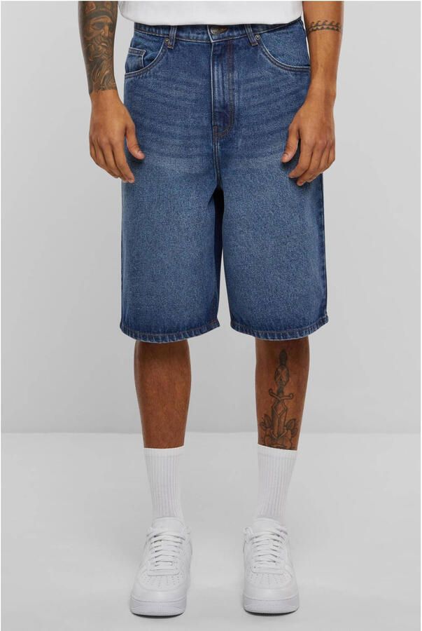 Urban Classics 90's Heavy Denim Shorts Men blauw Kleding - Foto 2