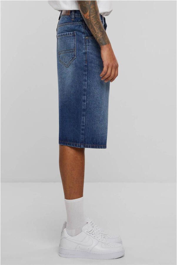 Urban Classics 90's Heavy Denim Shorts Men blauw Kleding
