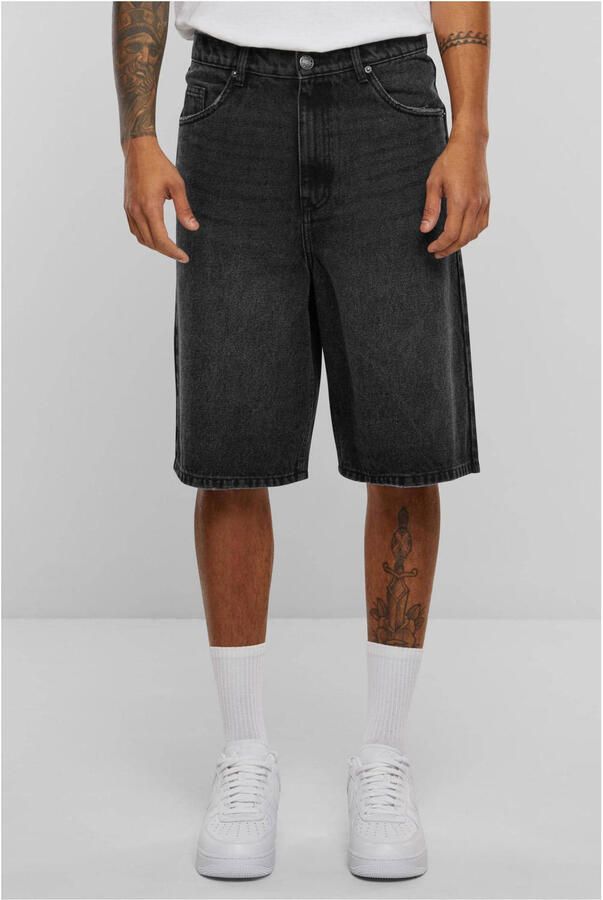 Urban Classics 90's Heavy Denim Shorts Men grijs Kleding - Foto 3