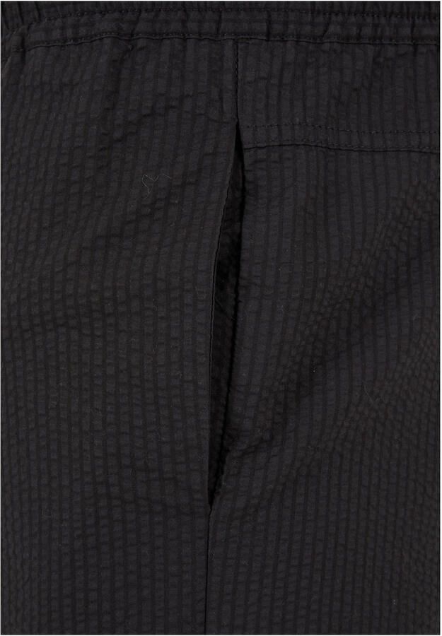 Urban Classics gestreepte regular fit short zwart - Foto 2