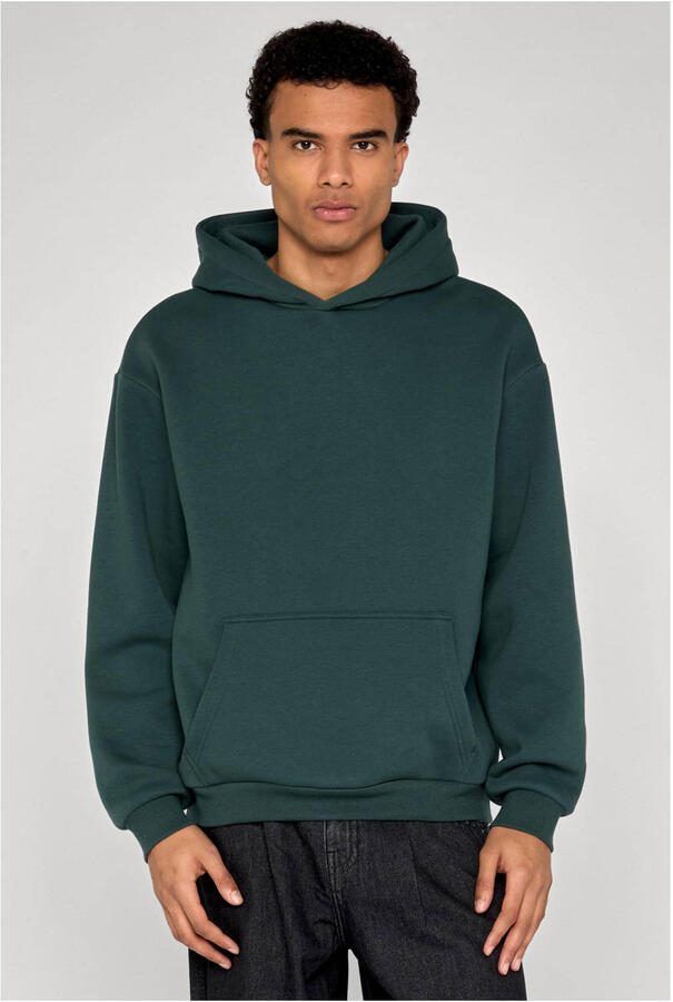 Urban Classics hoodie donkergroen