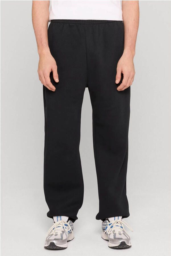 Urban Classics Fluffy Sweatpants Men Trainingsbroeken zwart Maat XXL Kleding