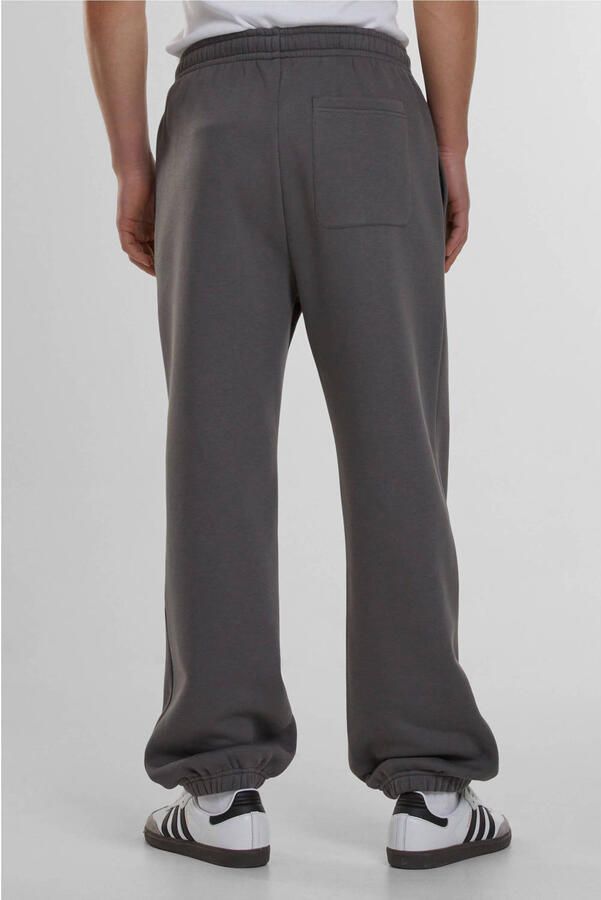 Urban Classics Fluffy Sweatpants Men Trainingsbroeken grijs Maat XXL Kleding