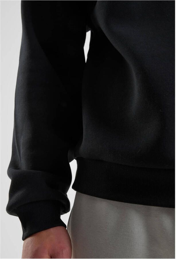 Urban Classics Fluffy Crewneck softpink Men Hoodies & Sweaters zwart Maat S Kleding - Foto 3