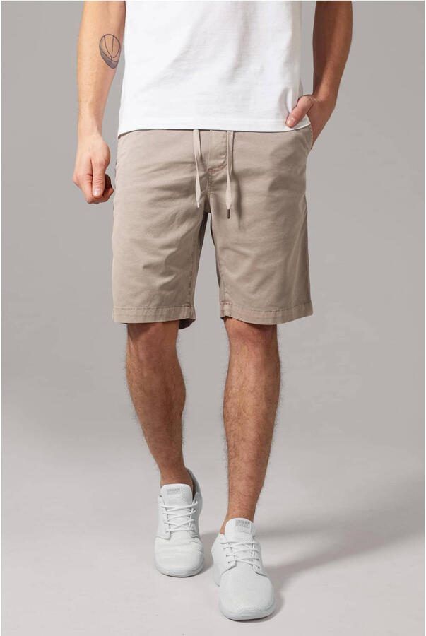 Urban Classics Korte Broek Short Urban Classic stretch twill jogg