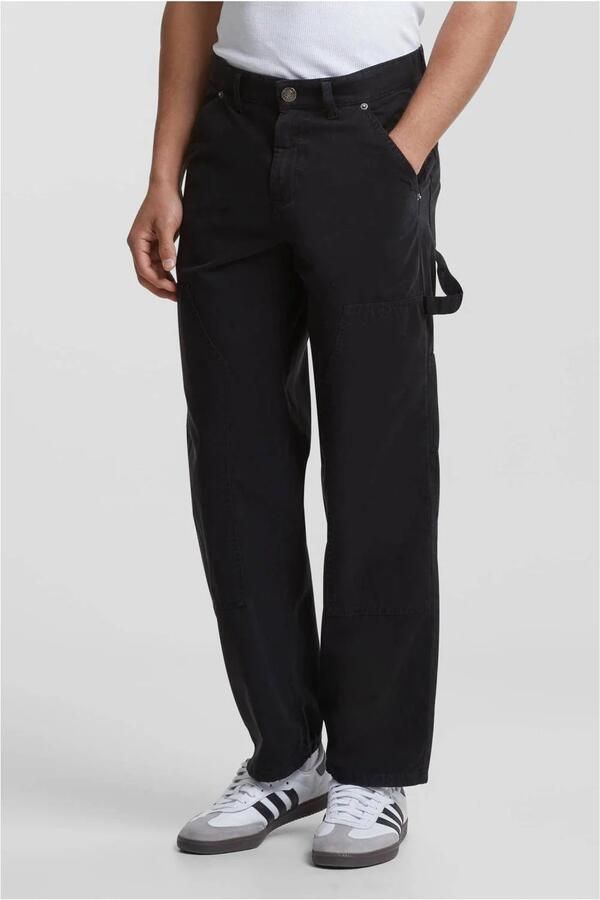Urban Classics regular fit cargo broek zwart - Foto 3