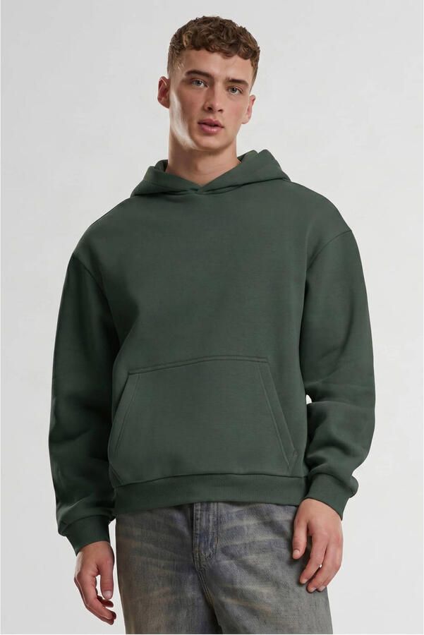 Urban Classics oversized hoodie forest