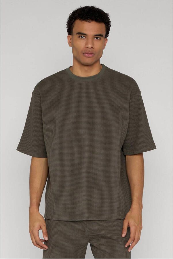 Urban Classics relaxed T-shirt bruin