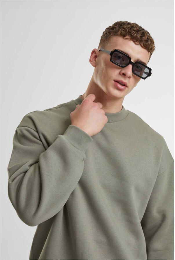 Urban Classics 02367702_productName Men Hoodies & Sweaters groen Maat XS Kleding - Foto 3
