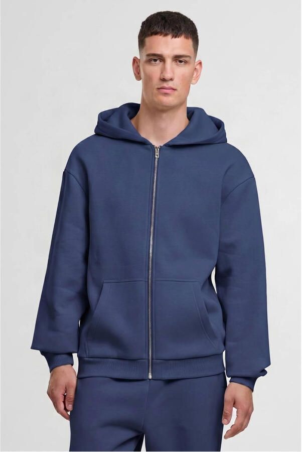 Urban Classics sweatvest donkerblauw