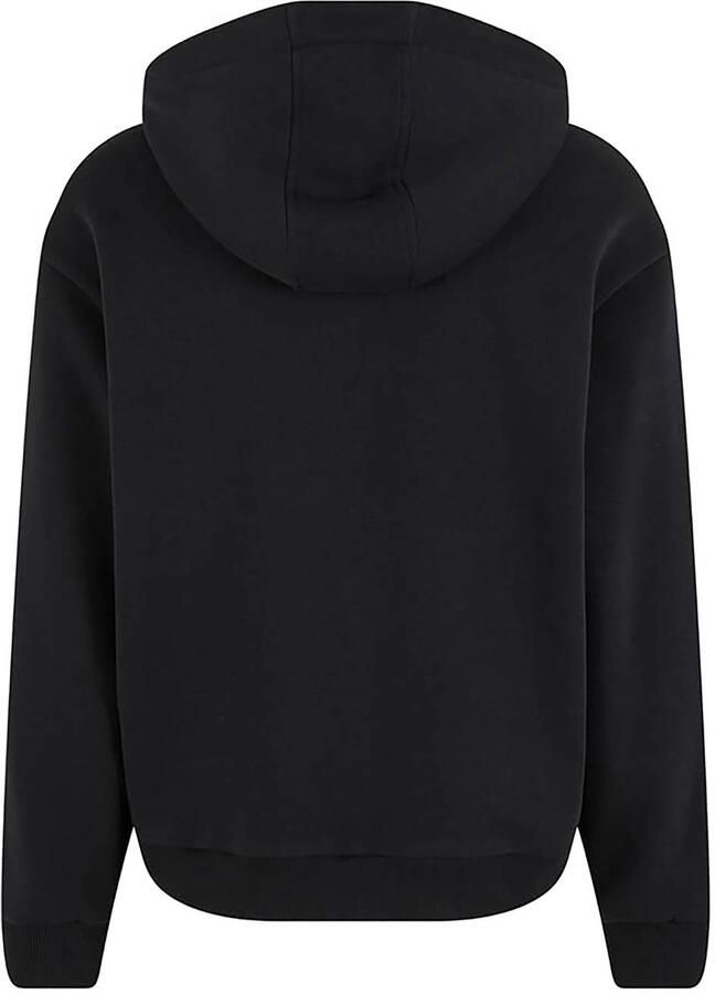 Urban Classics Fluffy Zip Hoody Men Hoodies & Sweaters zwart Maat XXL Kleding