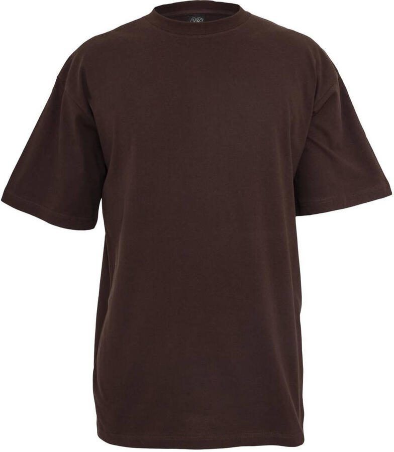 Urban Classics T-shirt donkerbruin