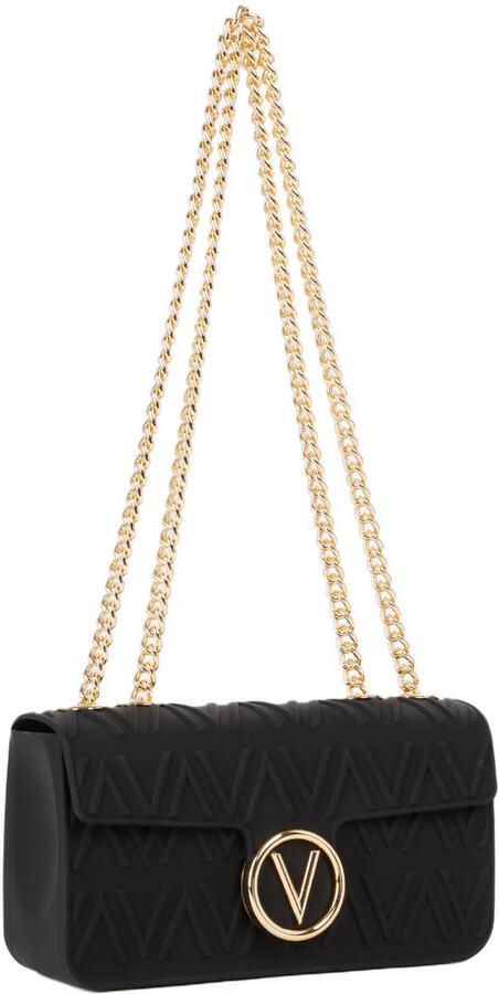 Valentino Bags schoudertas met label in reliëf model 'BUBBLE' - Foto 3