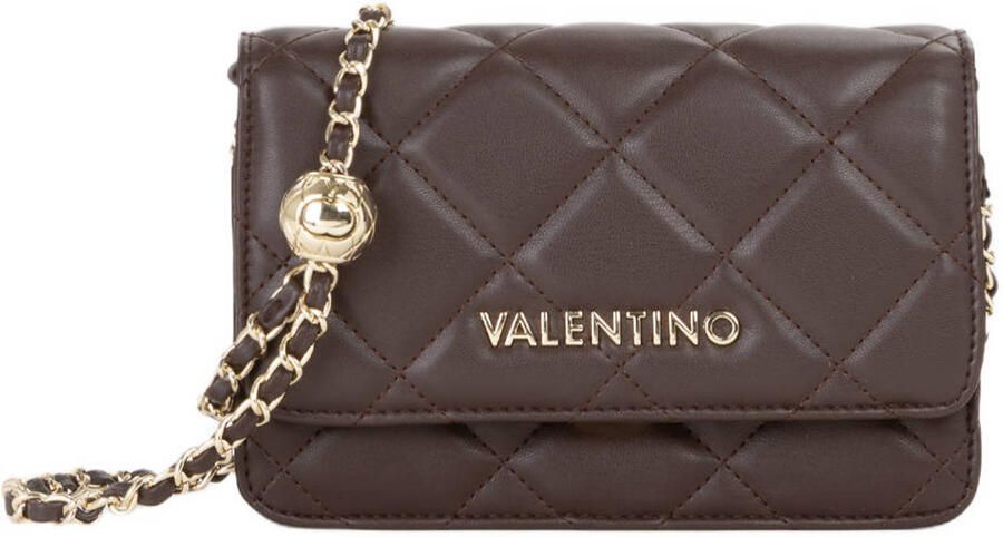 Valentino Bags crossbody tas Ocarina donkerbruin