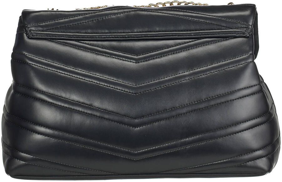 Valentino by Mario Valentino Zwarte Crossbody Tas met Ketting en Meerdere Compartimenten Black Dames - Foto 4