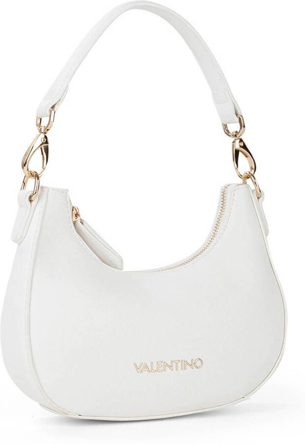 Valentino by Mario Valentino Witte Leren Hobo Tas White Dames - Foto 3