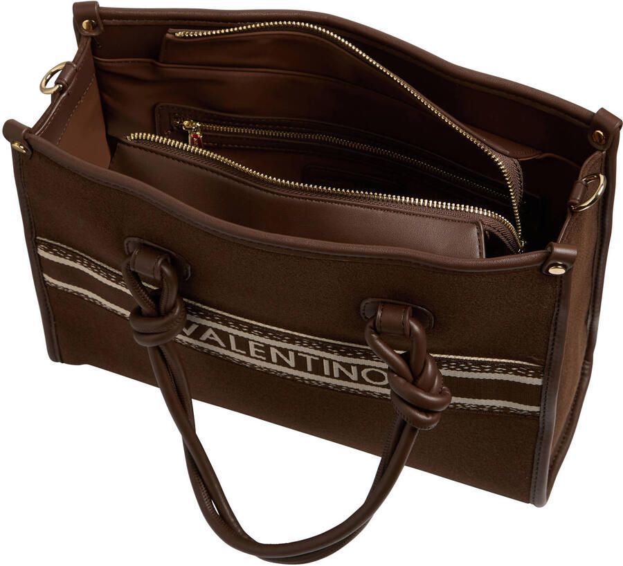 Valentino Bags mini shopper Winter Aella donkerbruin - Foto 2