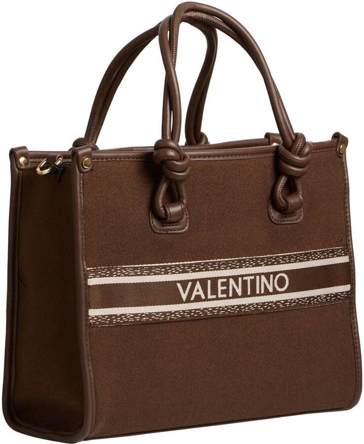 Valentino Bags mini shopper Winter Aella donkerbruin - Foto 3