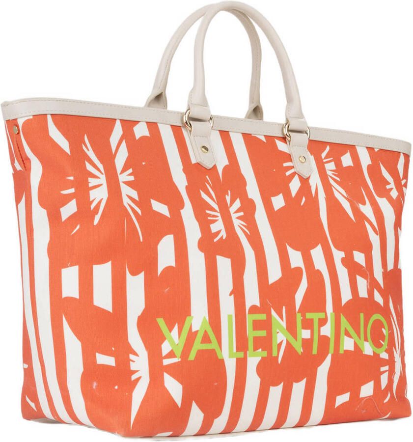 Valentino Bags shopper Kore met bloemenprint oranje - Foto 2