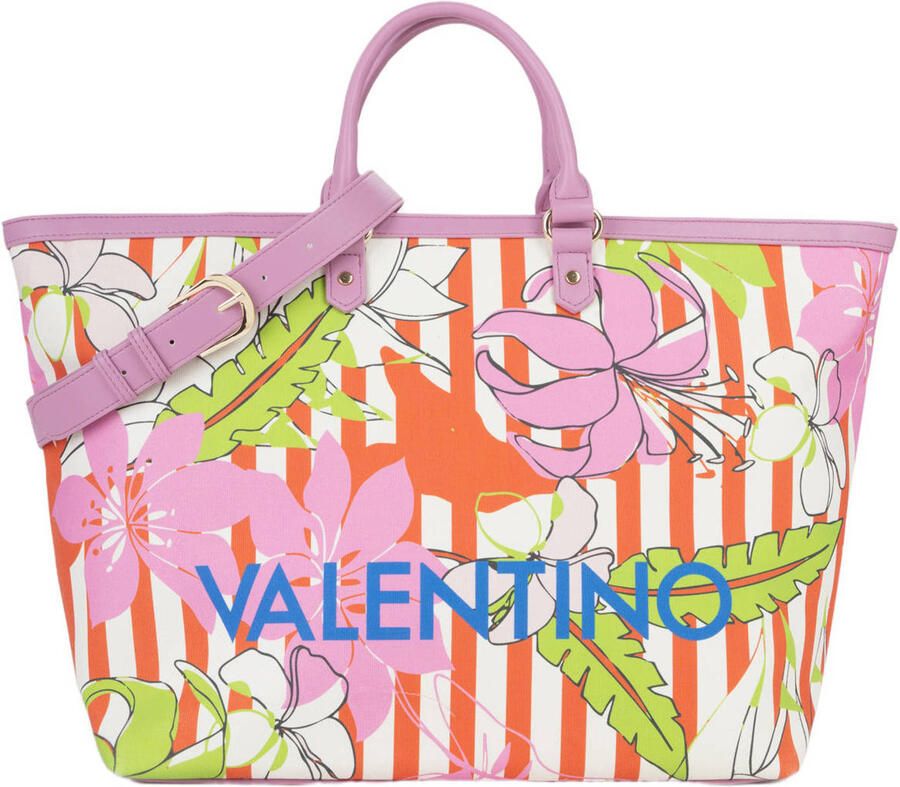 Valentino Bags shopper Kore met bloemenprint roze