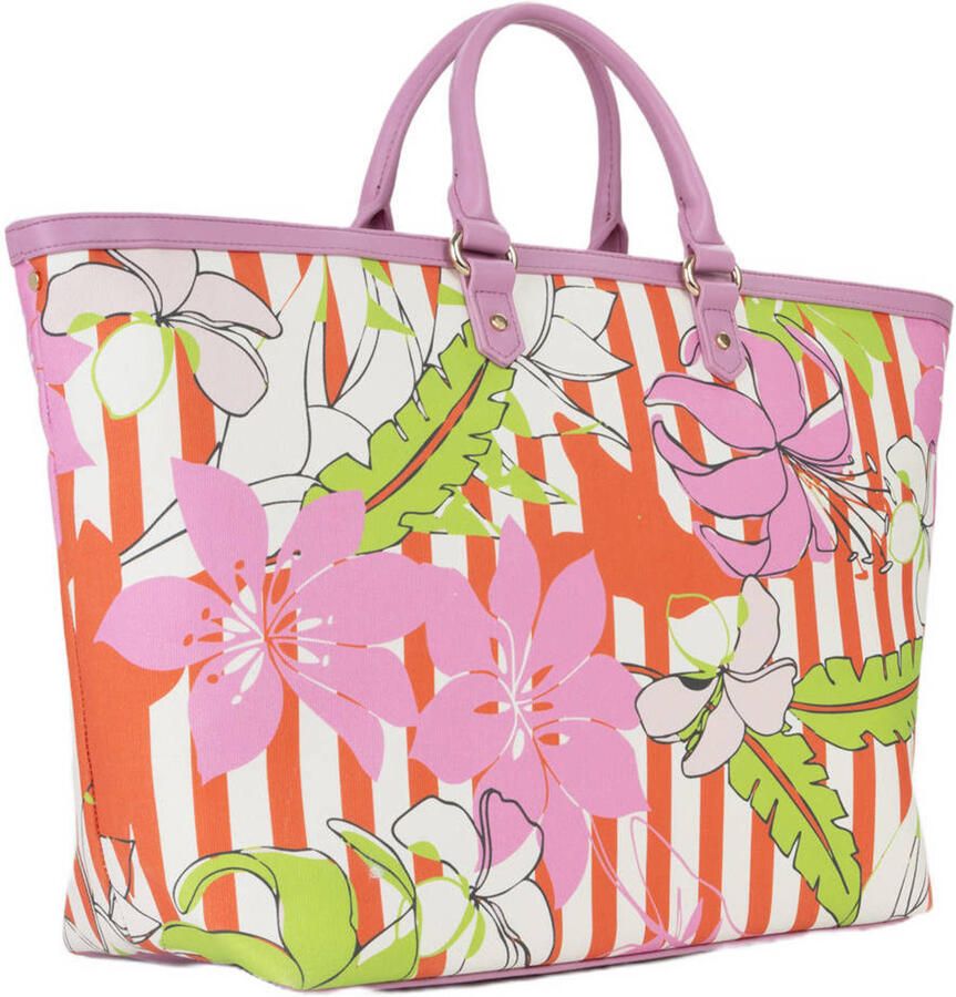 Valentino Bags shopper Kore met bloemenprint roze - Foto 3