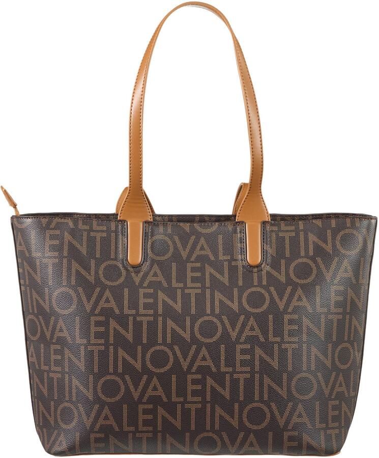 Valentino Bags shopper Regina met logoprint donkerbruin
