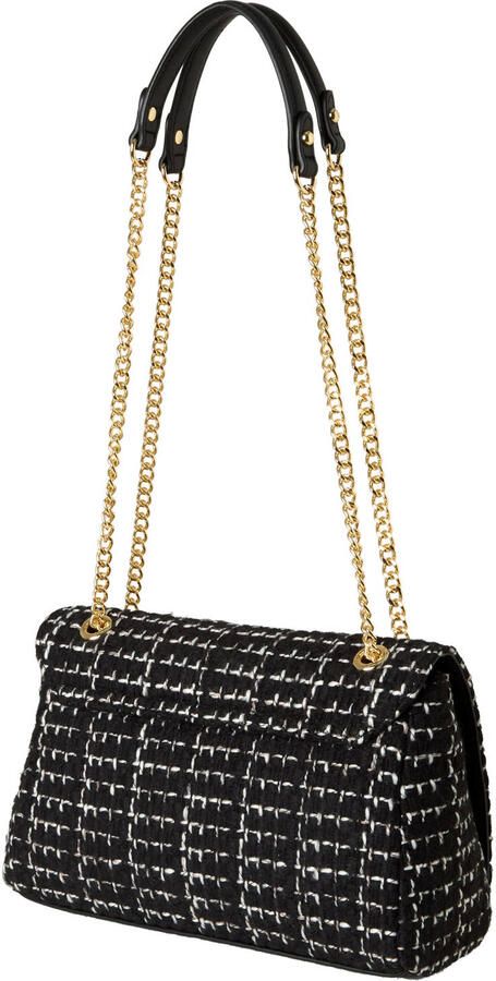 VALENTINO BAGS Schoudertas met logo-applicatie model 'Tweed' - Foto 2