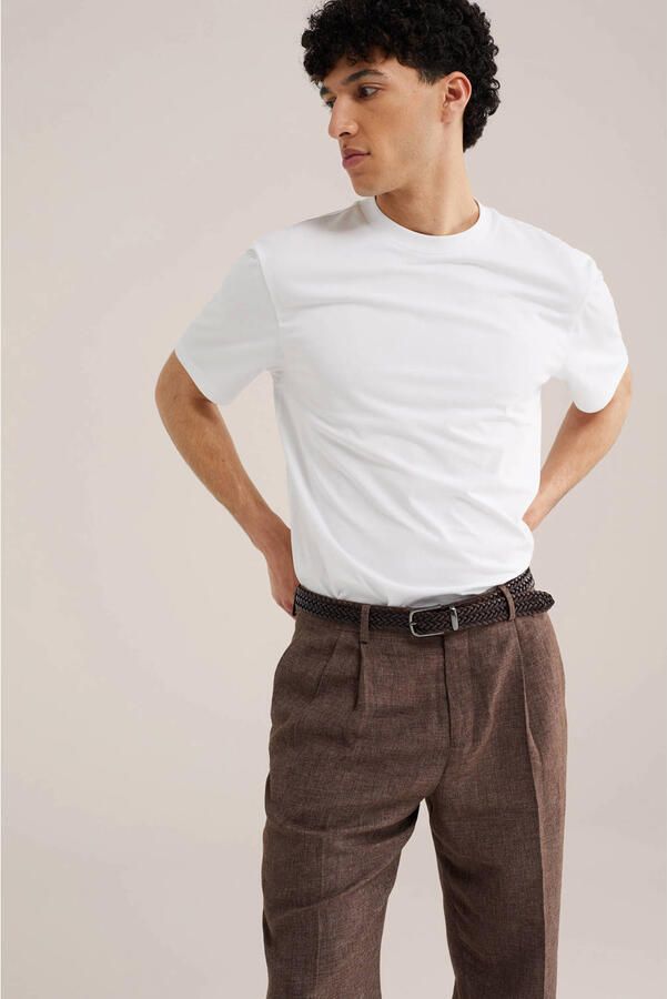 Van Gils relaxed T-shirt wit