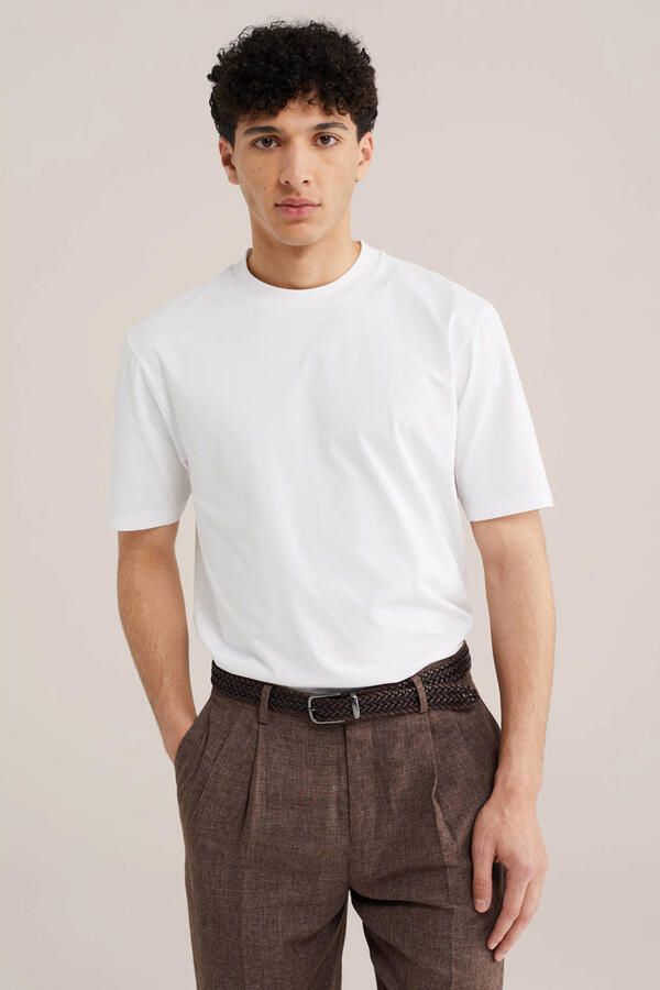 Van Gils relaxed T-shirt wit - Foto 3
