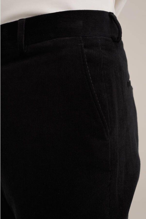 Van Gils slim pantalon zwart