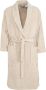 Vandyck unisex velours badjas Prestige beige - Thumbnail 1