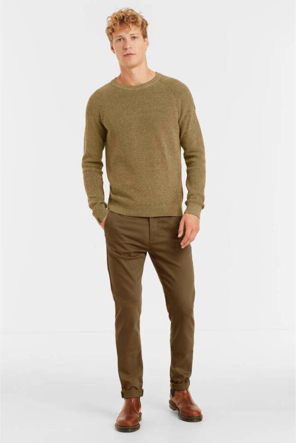 Vanguard gemêleerde trui 8187 golden brown