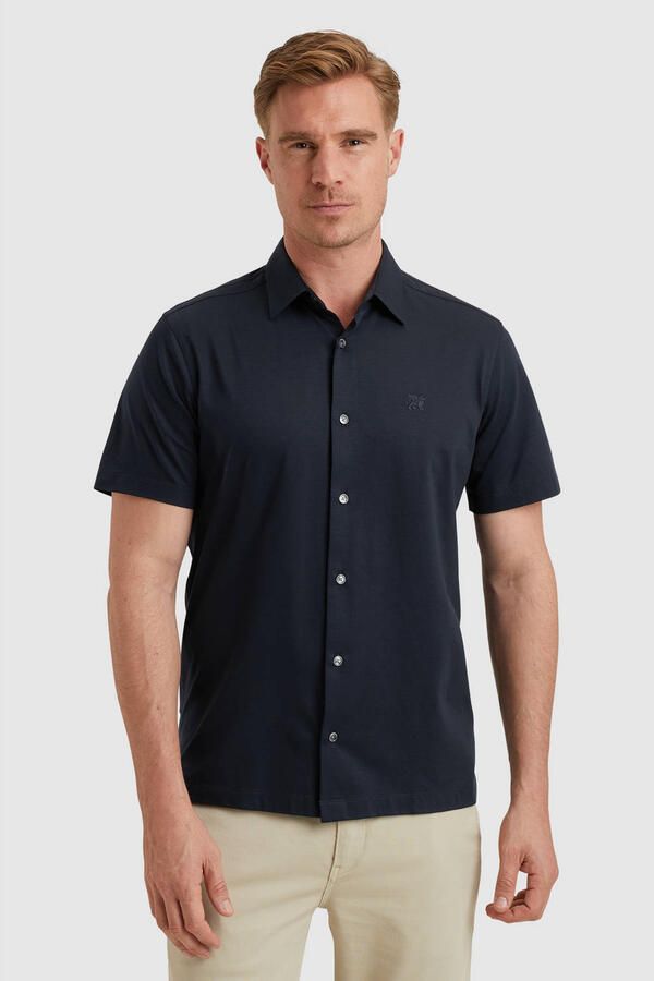 Vanguard casual overhemd donkerblauw