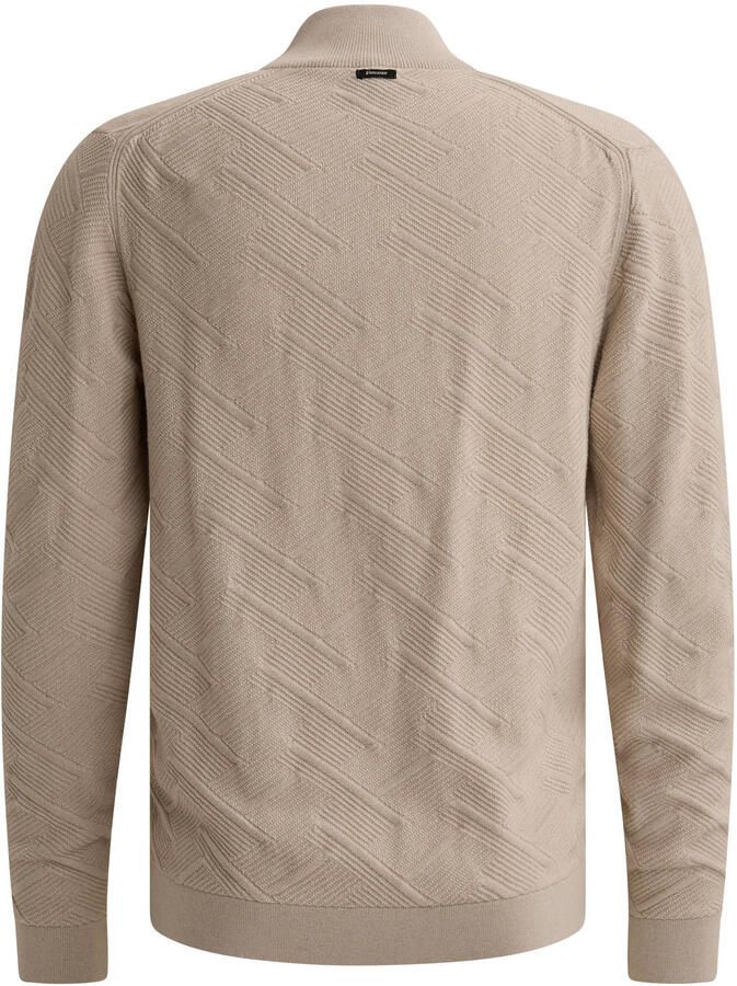 Vanguard katoenen regular fit gebreide trui ecru - Foto 3