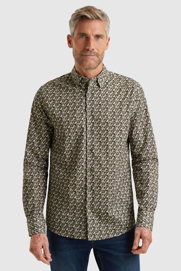Vanguard Regular casual overhemd donkergroen - Foto 2