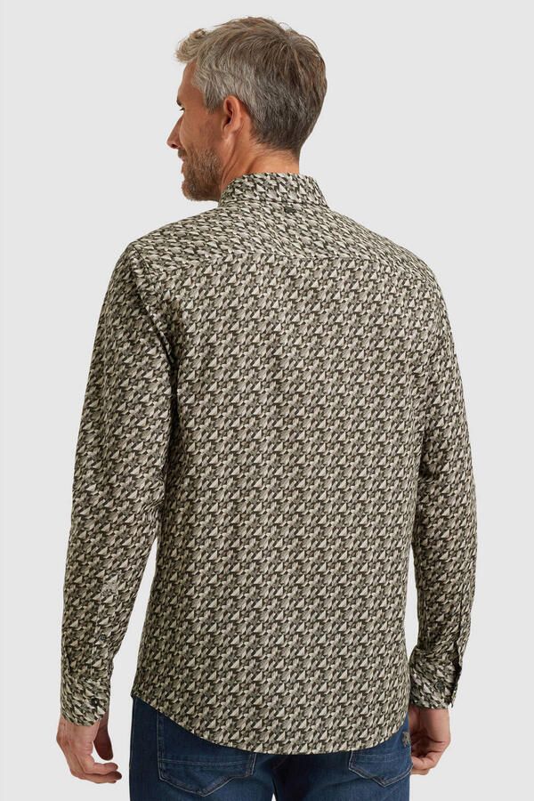 Vanguard Regular casual overhemd donkergroen - Foto 3