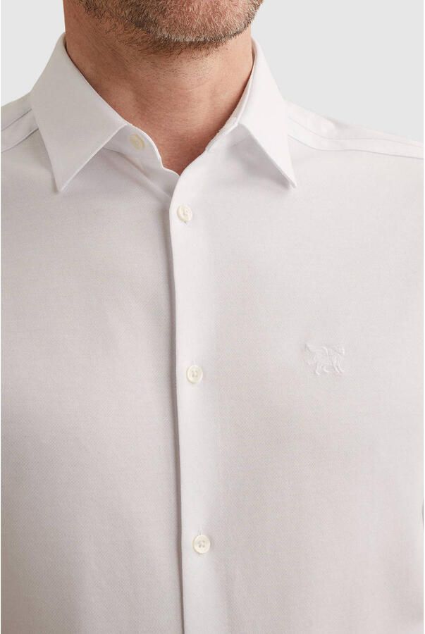 Vanguard Overhemd Korte Mouw Short Sleeve Overhemd Jersey Wit - Foto 2