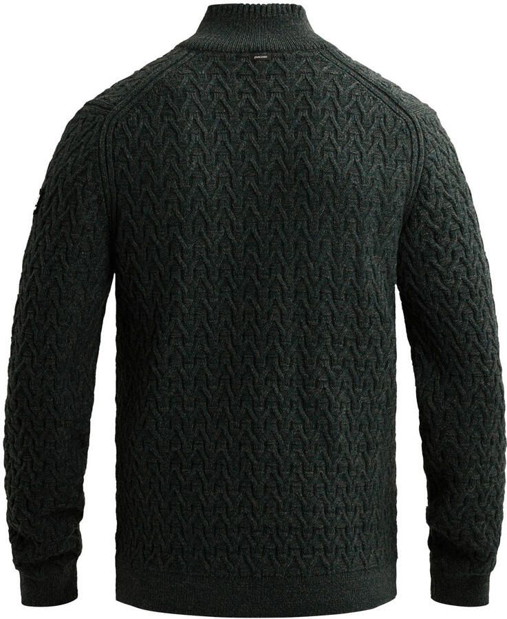 Vanguard regular fit gebreide trui met wol dark sea - Foto 2