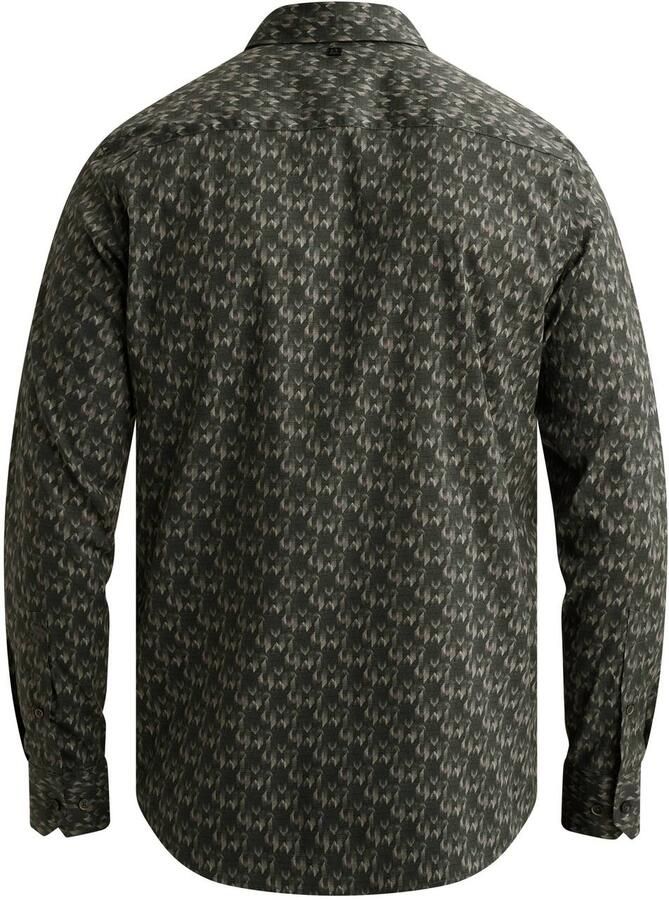 Vanguard regular fit overhemd met print donkergroen - Foto 2