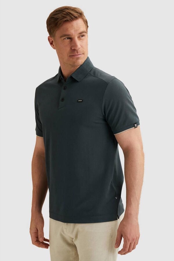 Vanguard Polo Shirt Korte Mouw Piqué Poloshirt Midnight Navy - Foto 2