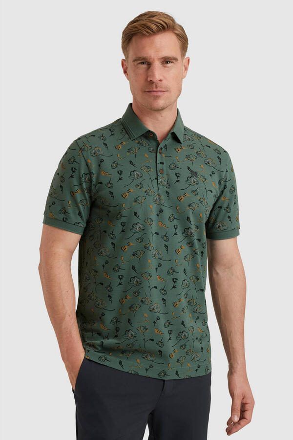 Vanguard regular polo donkergroen