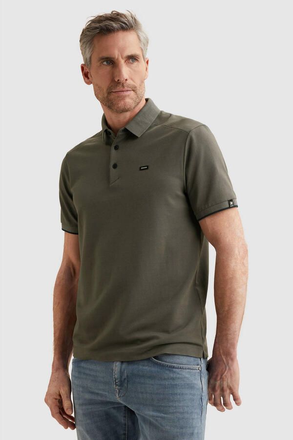 Vanguard Polo Shirt Korte Mouw Piqué Poloshirt Pewter - Foto 2