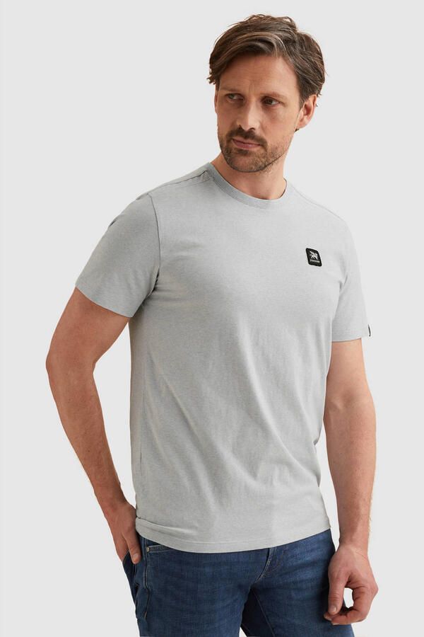 Vanguard T-shirt Korte Mouw T-Shirt Logo Melange Lichtblauw