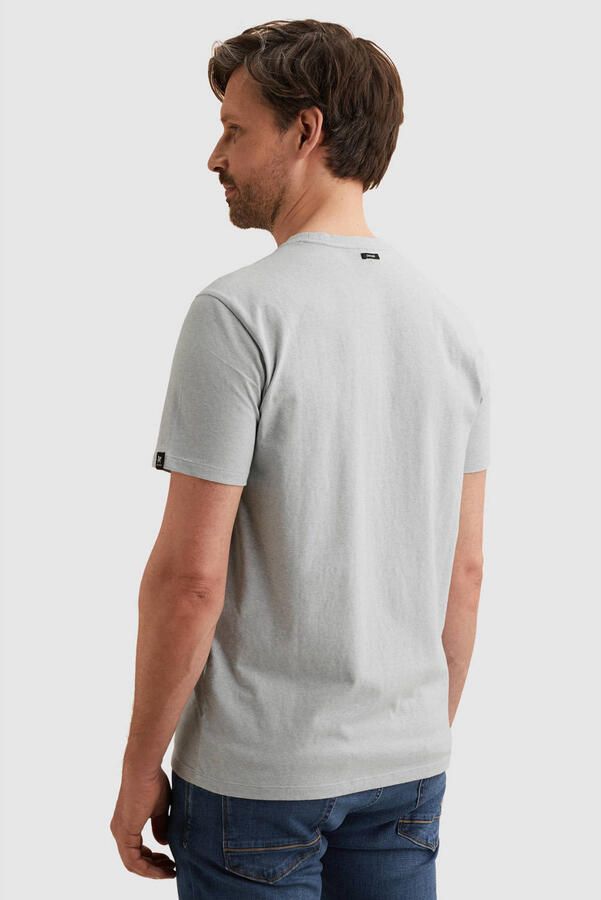 Vanguard T-shirt Korte Mouw T-Shirt Logo Melange Lichtblauw - Foto 3