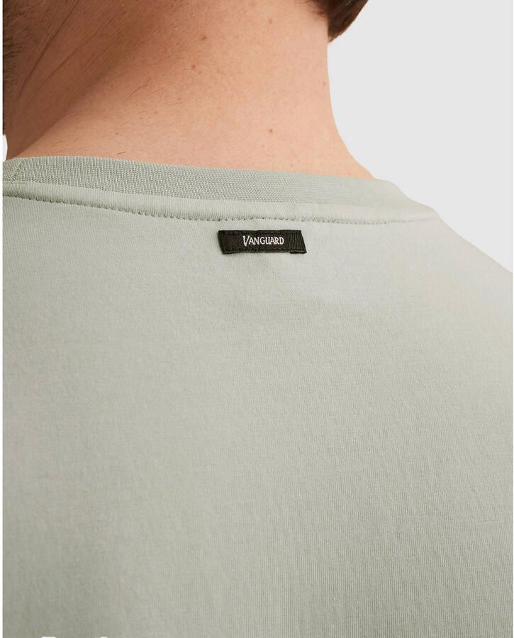 Vanguard T-shirt Korte Mouw T-Shirt Jersey Aqua Gray - Foto 2