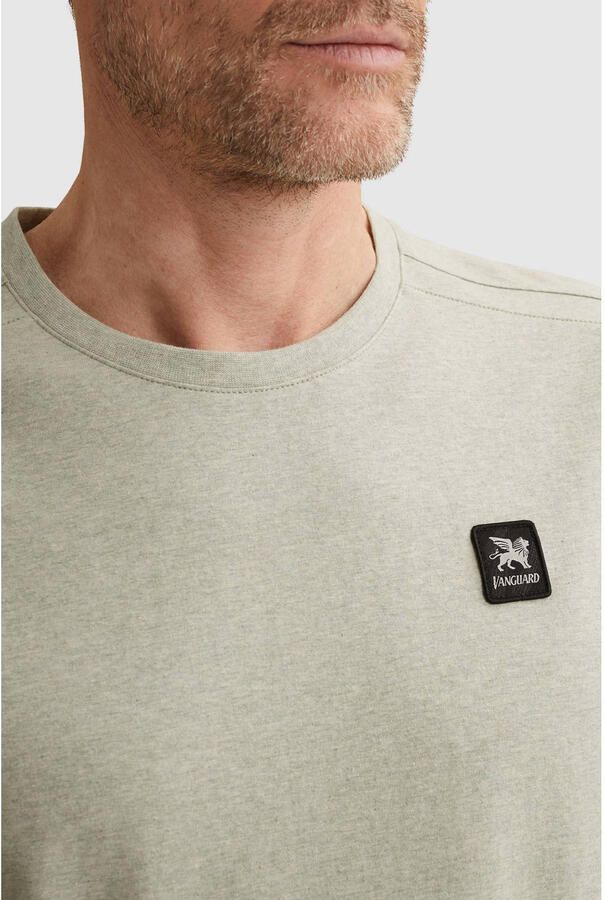 Vanguard T-shirt Korte Mouw T-Shirt Logo Melange Lichtgroen - Foto 3