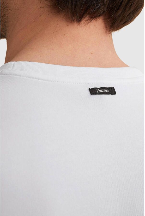 Vanguard T-shirt Korte Mouw T-Shirt Logo Wit - Foto 3