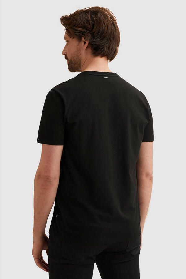Vanguard T-shirt Korte Mouw T-Shirt Logo Zwart - Foto 2